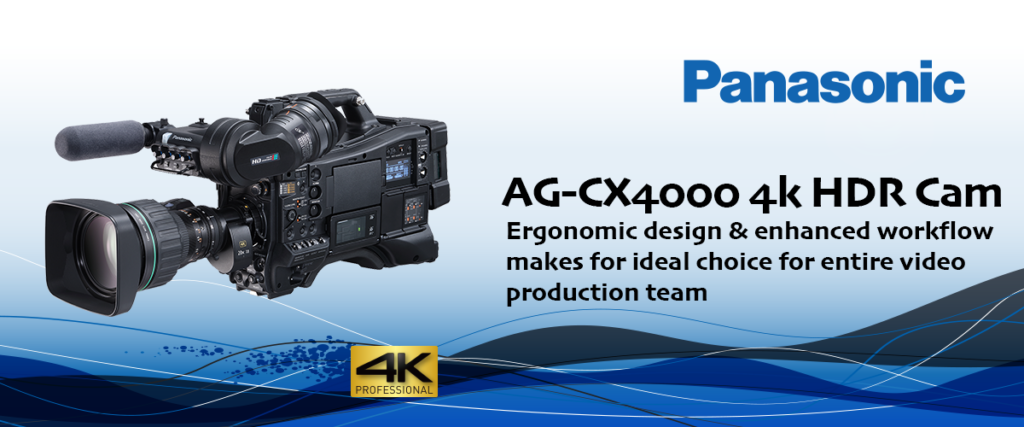 Panasonic AG-CX4000 4K HDR ENG Shoulder Camera