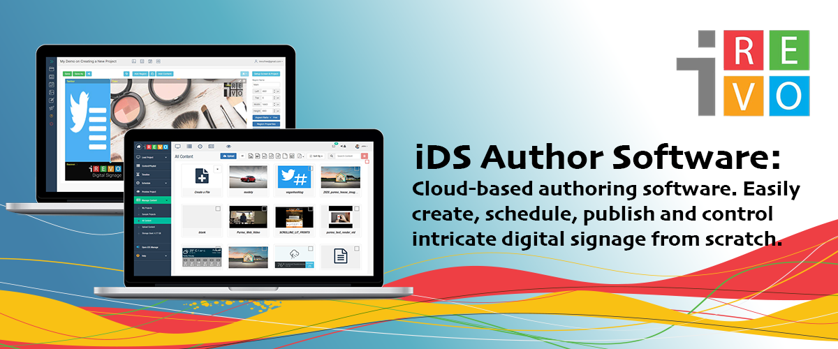 iRevo Digital Signage Author Software