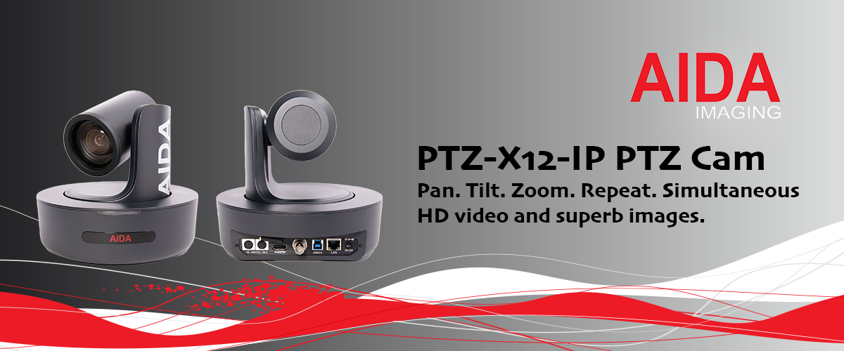 PTZ-IP-X12 Camera by AIDA Imaging