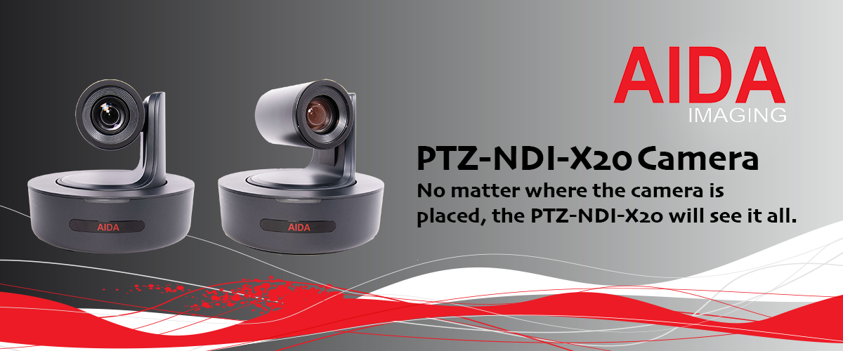 PTZ-NDI-X20 Camera by AIDA Imaging