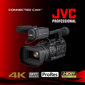 The GY-HC500 4K CONNECTED CAM camcorder by JVC