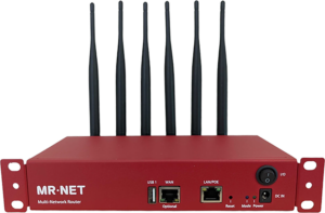MRNET+ CAT-6 wireless router for live streaming