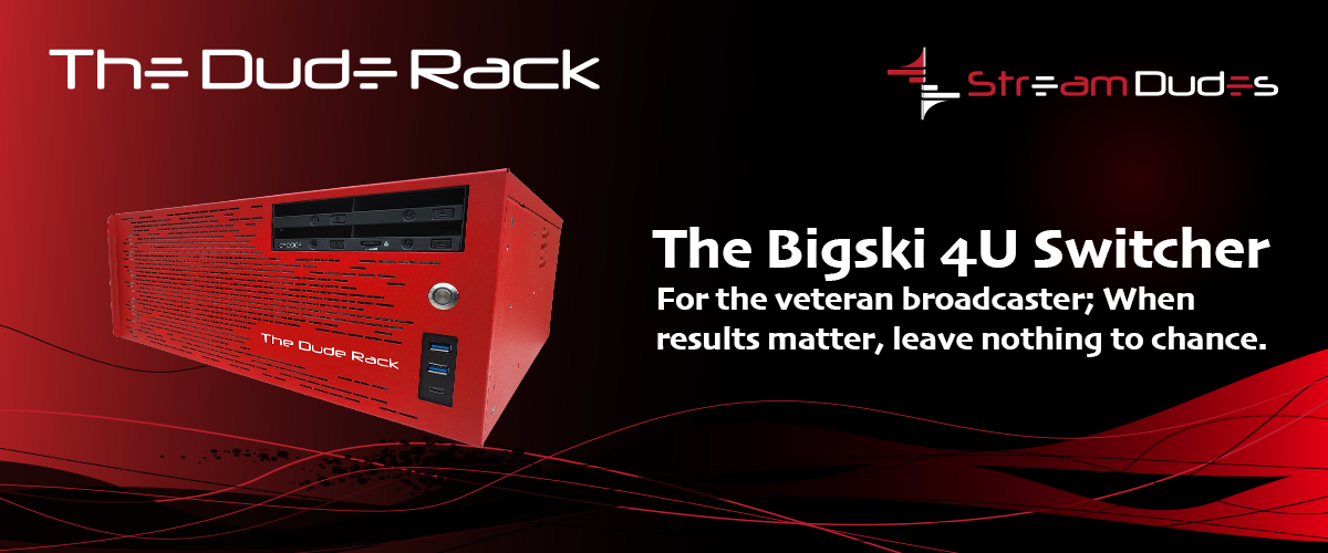 Learn more about the Bigski 4U rack mount live streaming video production switcher