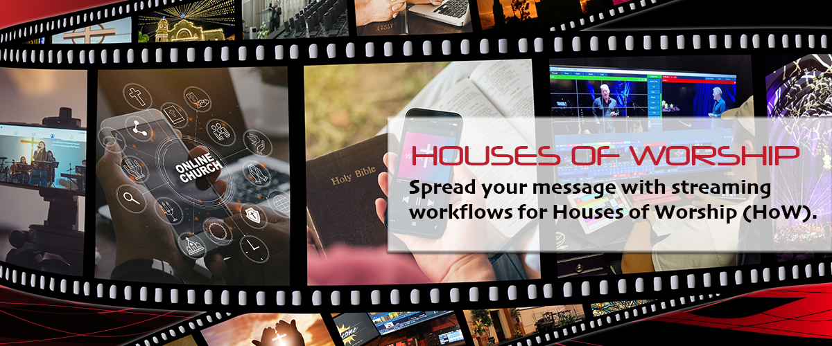 Reach your Extended Flock with Stream Dudes' Solutions for Houses of Worship 