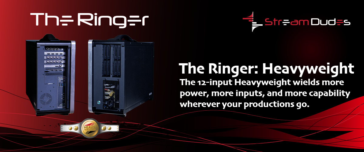 Learn more about the Ringer Heavyweight 12-inputportable production switcher