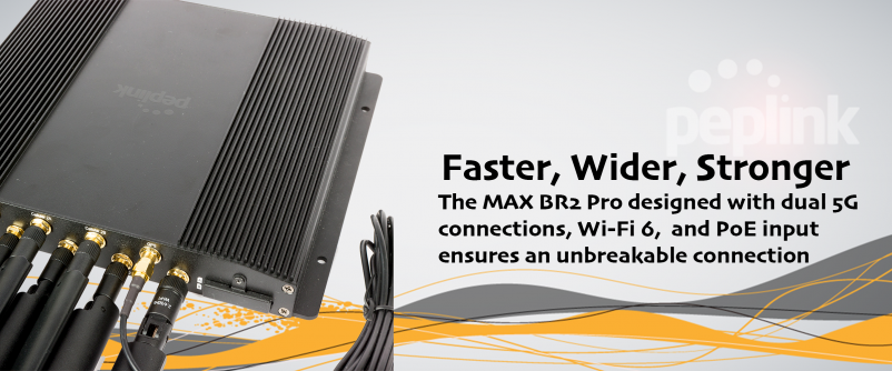 Peplink MAX BR2 Pro  5G Cellular Router