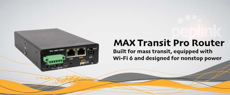Peplink MAX Transit Pro router