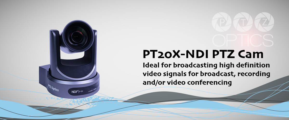 PTZ-Optics PT20X-NDI PTZ Camera