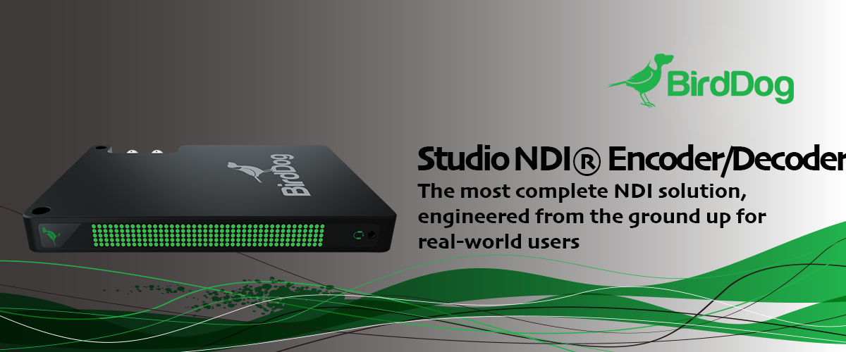 BirdDog Studio NDI Encoder/Decoder: The most complete NDI soluton