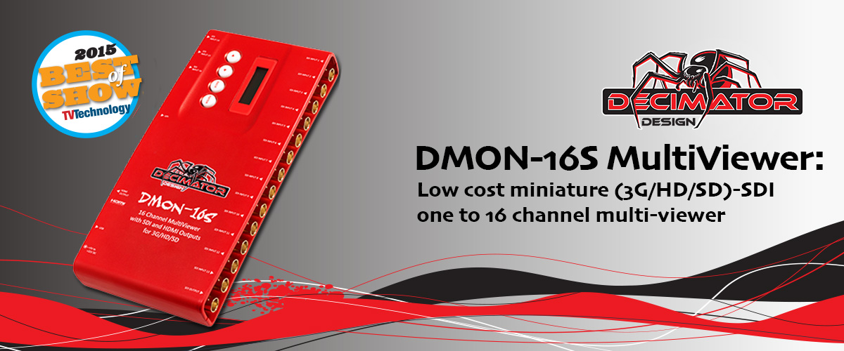 Decimator Design DMON-16S mini multiViewer
