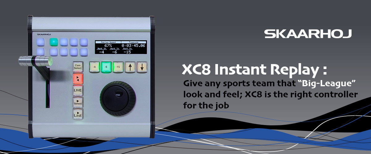 XC8 Instant Replay Controller by Skaarhoj